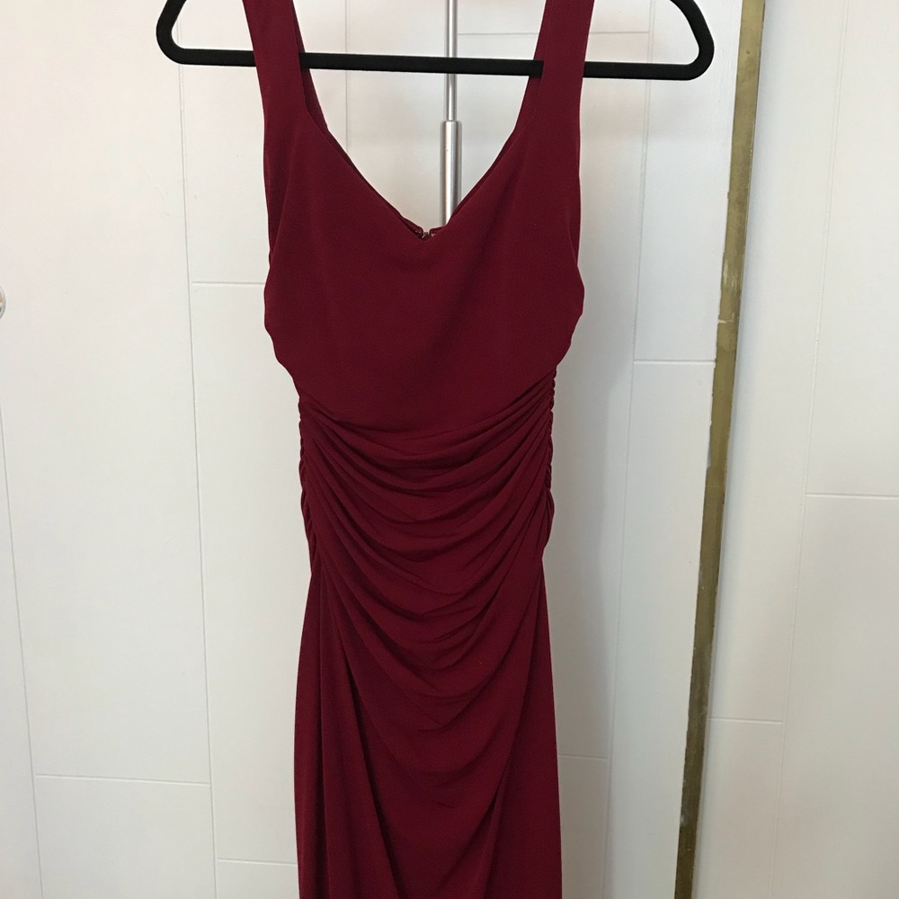 Red dress